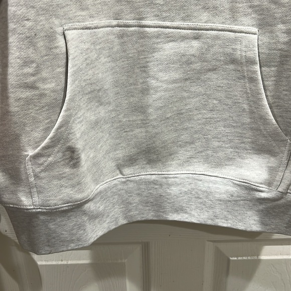 Market unisex hoodie heather grey size small men /woman medium - Picture 3 of 9